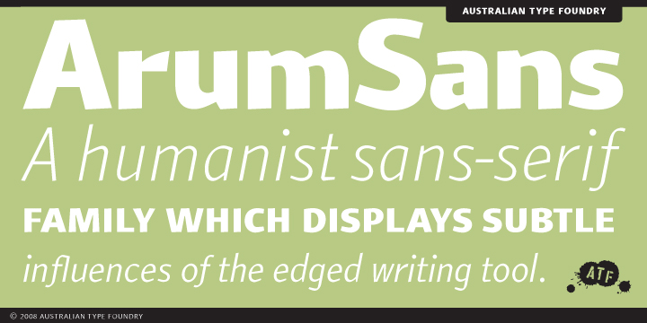 Arum Sans Font